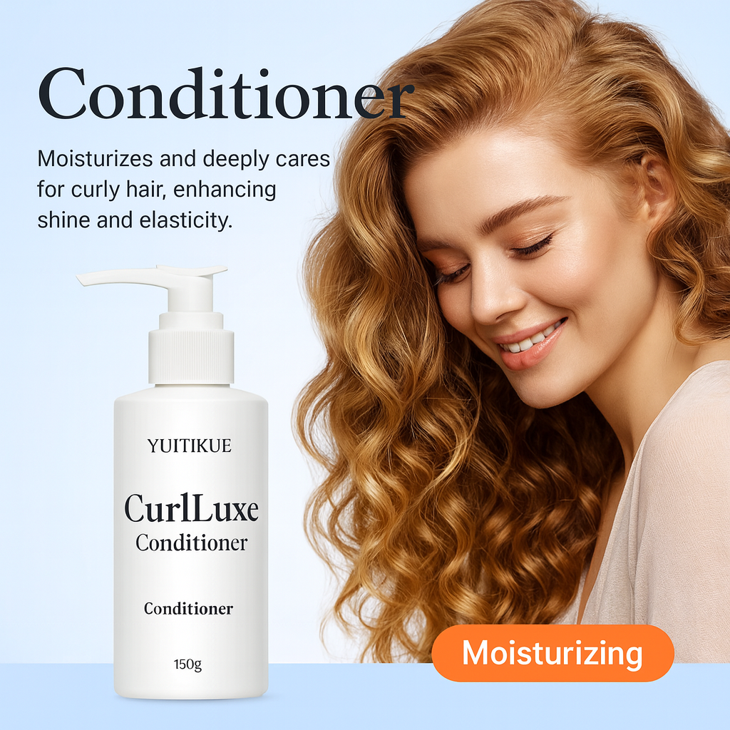 Deeply Moisturizing Curl Conditioner for Shine & Elasticity